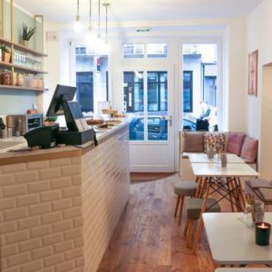La très jolie boutique / coffee shop de Mylo Concept Store à Paris 17