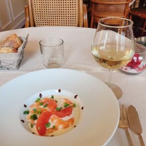 Un plat du restaurant La Barrière de Clichy au portes de Paris 17