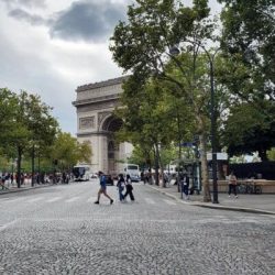 L'Arc de Triomphe dans le 8e arrondissement de paris