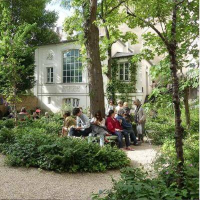 Le très joli jardin du musée Eugène Delacroix Paris 6