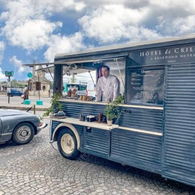 Le Ice-Cream Truck Le Crillon, glacier éphémère à Paris 1er