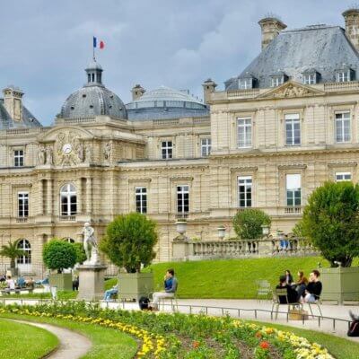 Le Jardin du Luxembourg dans le 6e arrondissement de paris